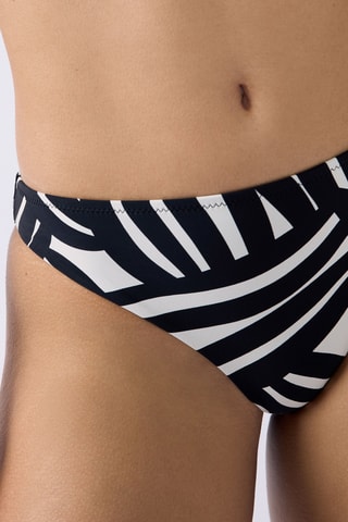 Slip bikini Espelho - Nero e bianco
