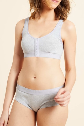Reggiseno post-mastectomia - Grigio
