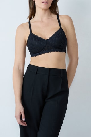 Reggiseno post-mastectomia - Nero