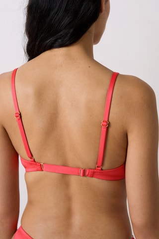 Bikinitop Maillon - Koraalrood