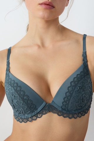 Reggiseno push-up - Antracite