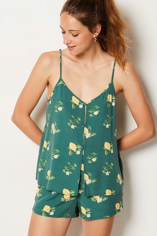 Mouwloze top - Groen