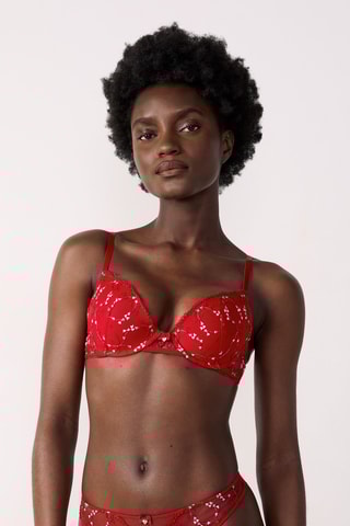 Push-up Beha Conquette - Rood