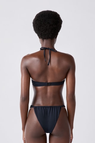 Reggiseno bikini con coppe Luarca - Nero