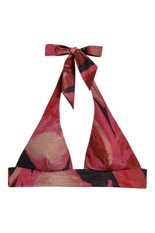 Reggiseno bikini - Nero e rosso mattone - Etam