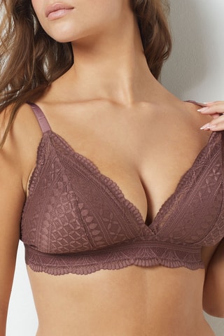 Reggiseno push-up Idole - Marrone