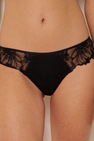 Slip Amaryllis - Zwart