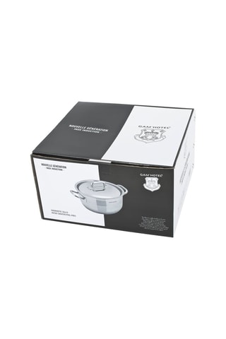 Marmite en acier inoxydable - 16 l - 32 cm