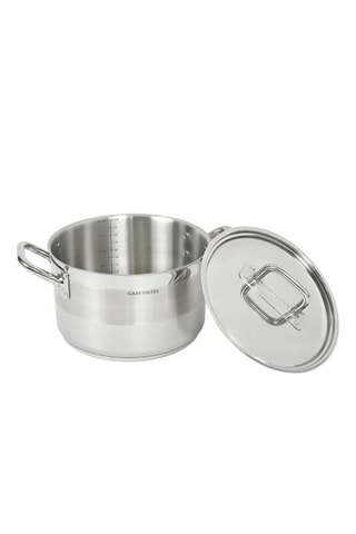 Marmite en acier inoxydable 18/8 - 28 cm - 10 l