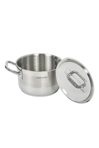 Marmite en acier inoxydable - 6 l - 24 cm