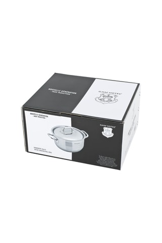 Marmite en acier inoxydable - 6 l - 24 cm