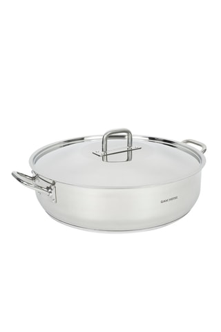 Sautoir en acier inoxydable  - 26 l - 50 cm