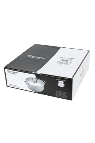 Sautoir en acier inoxydable  - 26 l - 50 cm