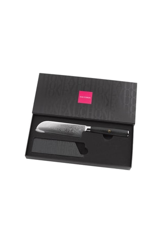 Couteau Santoku en acier inoxydable Damas  - 25 cm