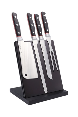 Bloc magnétique de 4 pièces en acier inoxydable Hiroki