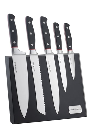 5 couteaux en acier inoxydable