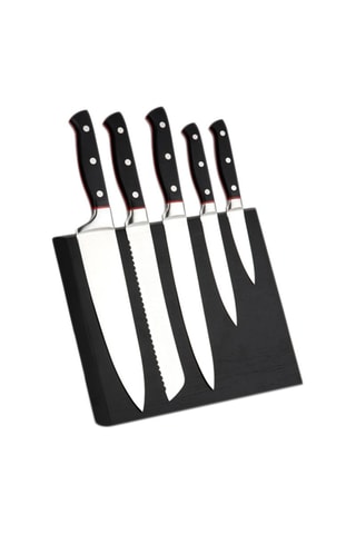 5 couteaux en acier inoxydable