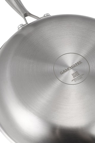 Poêle en acier inoxydable revêtement céramique - 20 cm