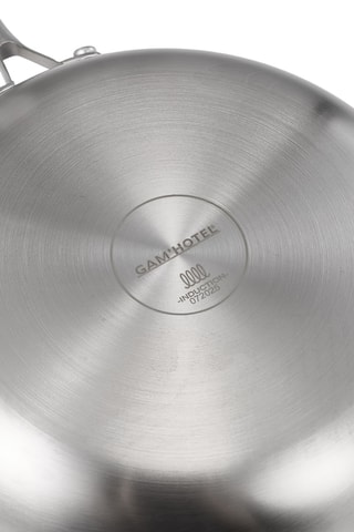 Poêle en acier inoxydable 430 et acier inoxydable 18/8 revêtement céramique - 24 cm