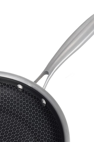 Poêle en acier inoxydable 430 et acier inoxydable 18/8 revêtement céramique - 24 cm