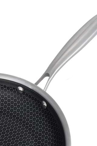 Poêle en acier inoxydable 430 et acier inoxydable 18/8 revêtement céramique - 28 cm