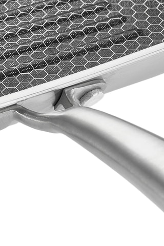 Poêle en acier inoxydable revêtement céramique - 28 cm