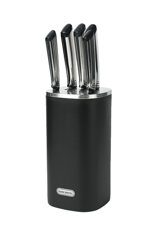 Bloc de 5 pièces en acier inoxydable