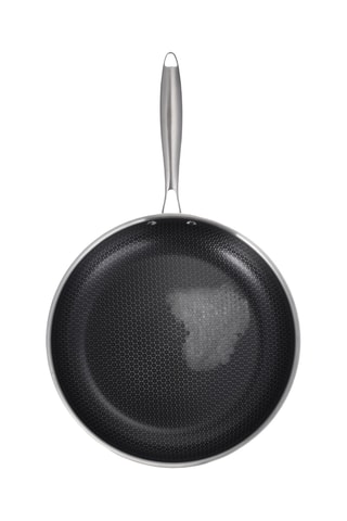 Poêle en acier inoxydable 430 et acier inoxydable 18/8 revêtement céramique - 32 cm