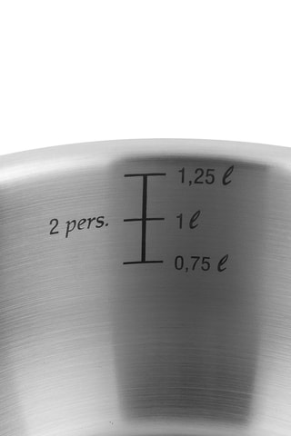 3 casseroles et 1 manche amovible en acier inoxydable - 16/18/20 cm - 1,25/2/2,5 l