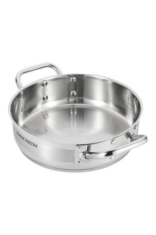 Sautoir en acier inoxydable 18/8 - 28 cm - 4 l