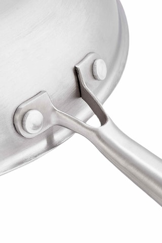 Poêle en acier inoxydable - 28 cm