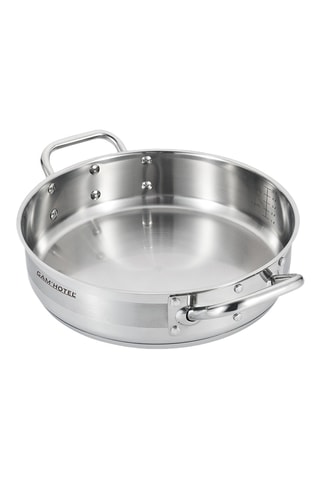 Sautoir en acier inoxydable 18/8 - 32 cm - 6 l