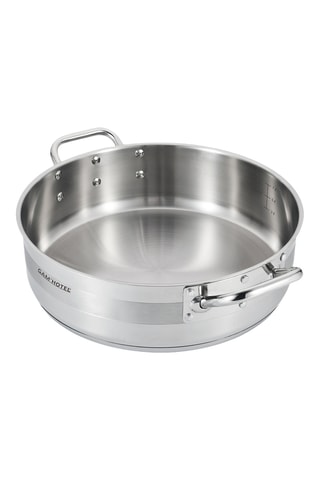 Sautoir en acier inoxydable 18/8 - 38 cm - 10 l