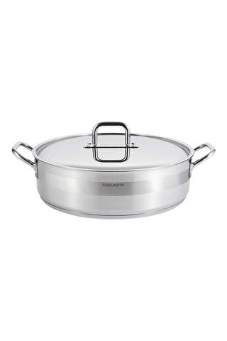 Sautoir en acier inoxydable 18/8 - 42 cm - 16 l