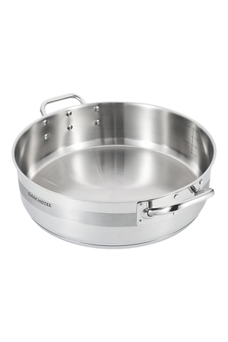 Sautoir en acier inoxydable 18/8 - 42 cm - 16 l