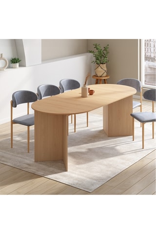 Mesa extensível Gabin - 200/300 x 75 x 90 cm