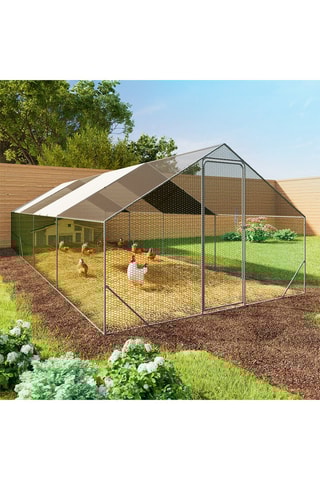 Vedação para galinhas - 24 m²