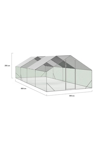Vedação para galinhas - 24 m²