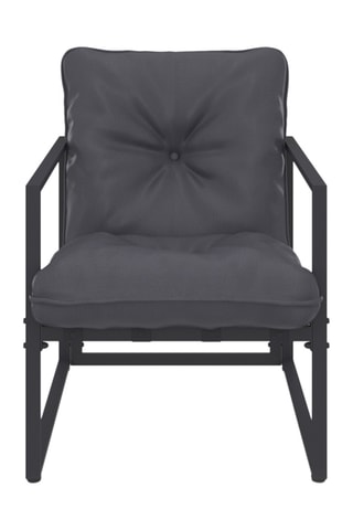 Conjunto de jardim Tropéa - aço e vidro temperado