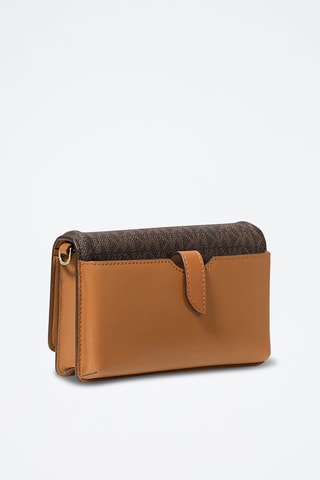 Sac bandoulière en cuir - Marron