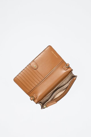 Sac bandoulière en cuir - Marron