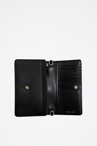 Sac bandoulière en cuir - Noir