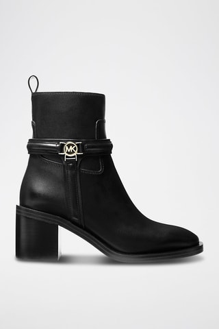 Leren Boots Mindyblock -. Zwart