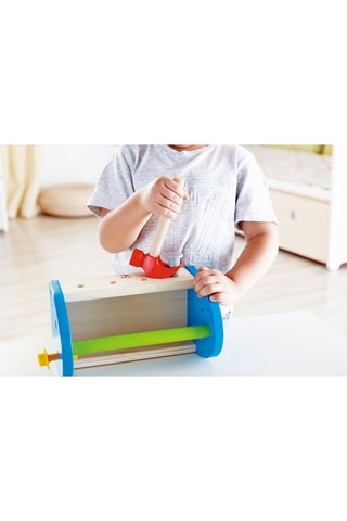 Caixa de ferramentas de madeira - A partir dos 3 anos