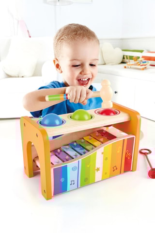 Banco com xilofone - A partir dos 12 meses