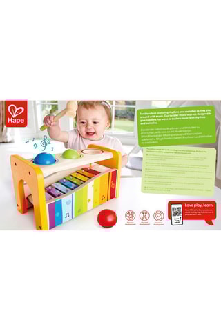 Banco com xilofone - A partir dos 12 meses