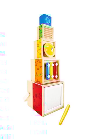 Caixas musicais encaixáveis - A partir dos 18 meses