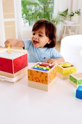 Caixas musicais encaixáveis - A partir dos 18 meses