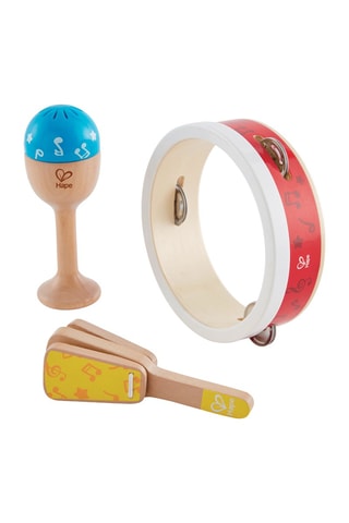 Conjunto de percussões júnior - 3 peças - A partir dos 12 meses