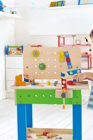 Bancada de bricolagem - A partir dos 3 anos 